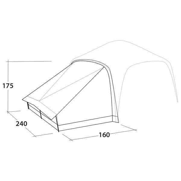 Outwell - Lounge L Annexe - Tältförlängning