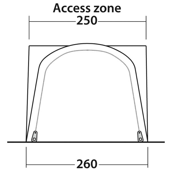 Outwell - Newburg 160 Air - Avance