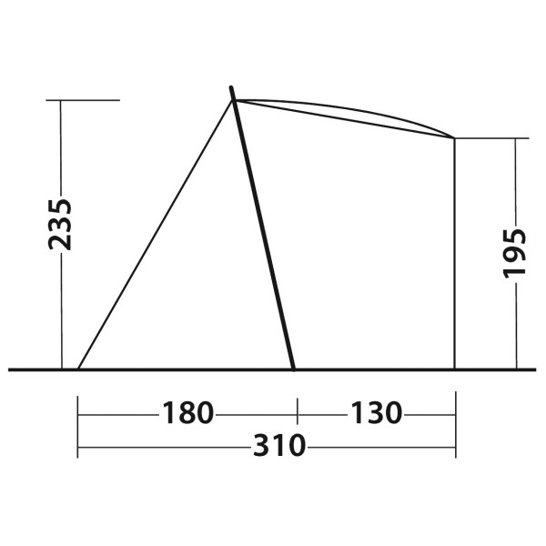 Outwell - Sandcrest L - Busvoortent