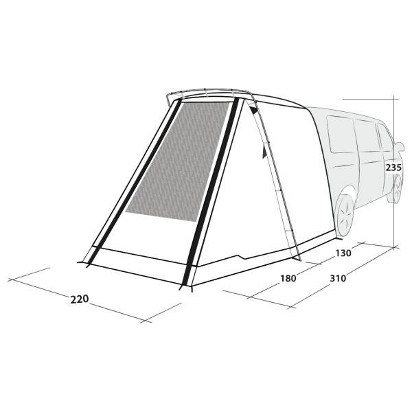 Outwell - Sandcrest L - Motorhome awning