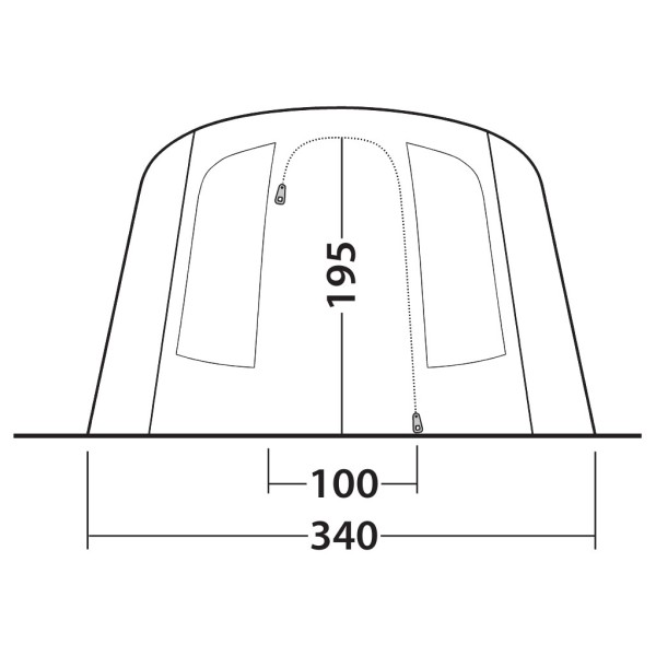Outwell - Stonehill 5 Air - Tienda para grupos