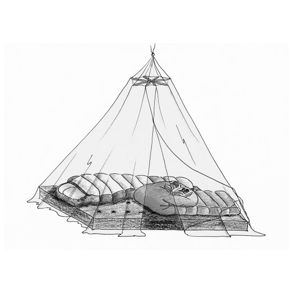 Basic Nature - Moskitonetz Klassik Baldachin Mesh 225 - Mosquitera