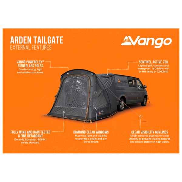 Vango - Arden Tailgate - Auvent camping-car
