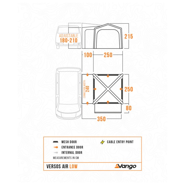 Vango - Versos Air Low - Husbilsförtält