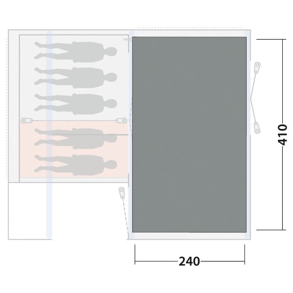 Outwell - Cozy Carpet Maryland / Virginia 5 Air - Tent carpet