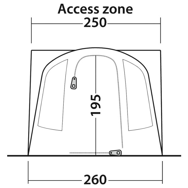 Outwell - Santa Monica Air - Husbilsförtält
