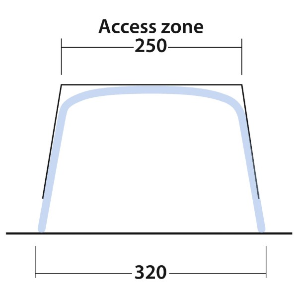 Outwell - Touring Shelter Air - Avance