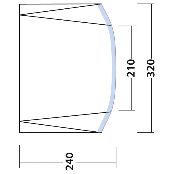 Outwell - Touring Shelter Air - Bustelt