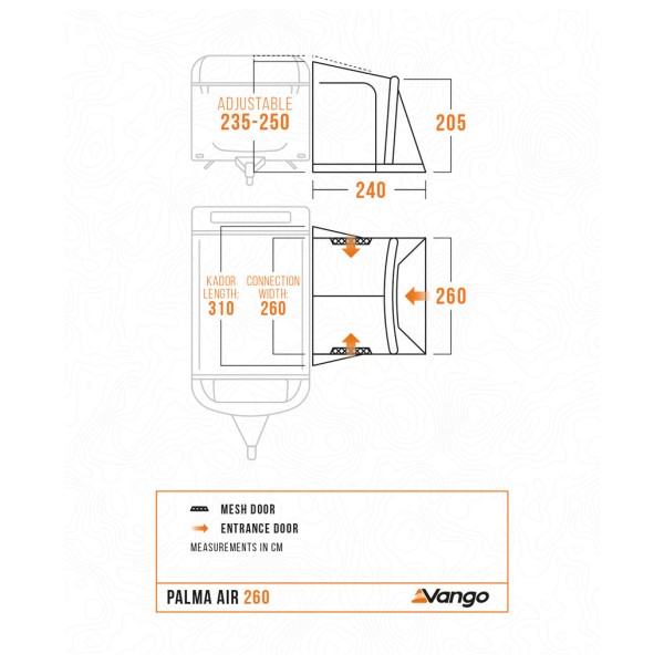 Vango - Palma Air 260 - Bustelt