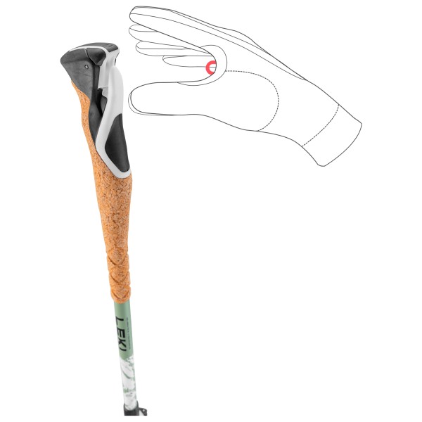 Leki - Cross Trail Carbon - Trailstokken