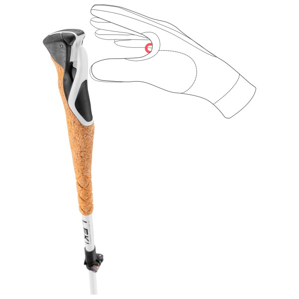 Leki - Cross Trail FX Superlite - Trailrunningstokken