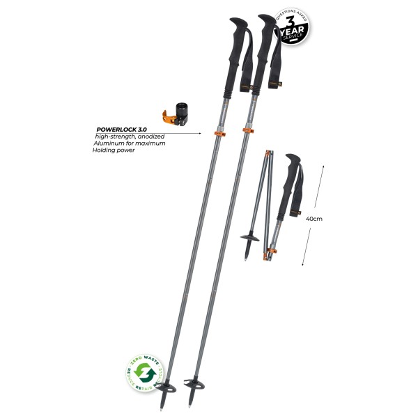 Komperdell - FX Lite Ti Vario - Trekkingstave