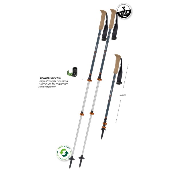 Komperdell - Ridgehiker Zero - Bastones de trekking