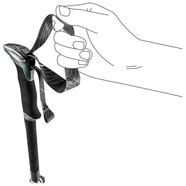 Leki - Makalu FX Carbon Compact - Trekkingstöcke