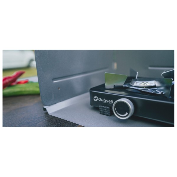 Outwell - Heat Diffusion Plate & Windshield - Protección contra el viento