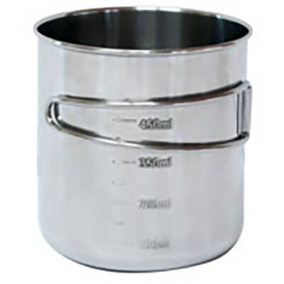 Basic Nature - Gobelet en inox Space Safer - Tasse
