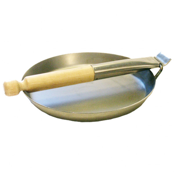 Stabilotherm - Jägerpfanne mit Klappgriff Holz - Koekenpan
