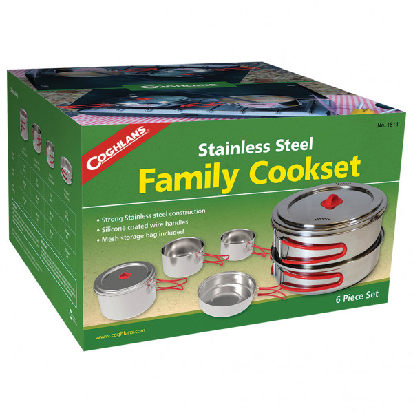 Coghlans - Edelstahlkochset 'Family' - Pentola