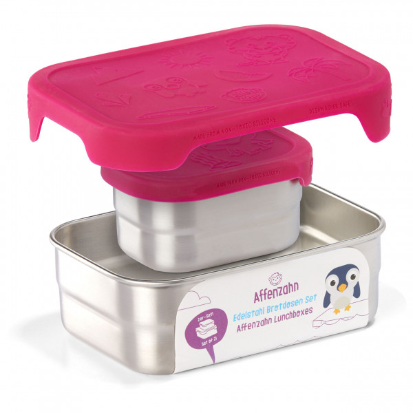 Affenzahn - Lunchbox Set Owl - Contenitori per alimenti