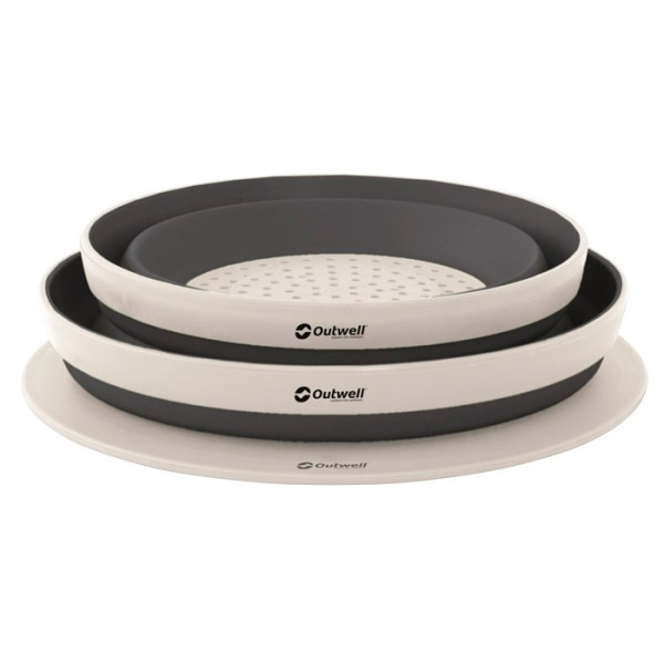 Outwell - Collaps Bowl & Colander Set - Set de vajilla