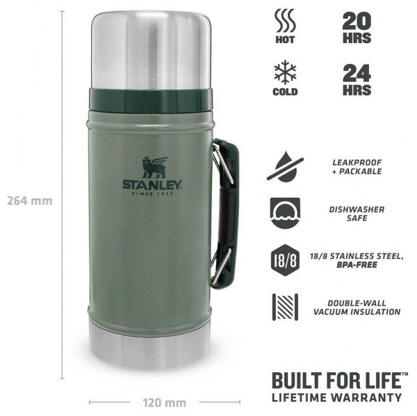 Stanley - Classic Food Container 0,94 l - Bewaardoos