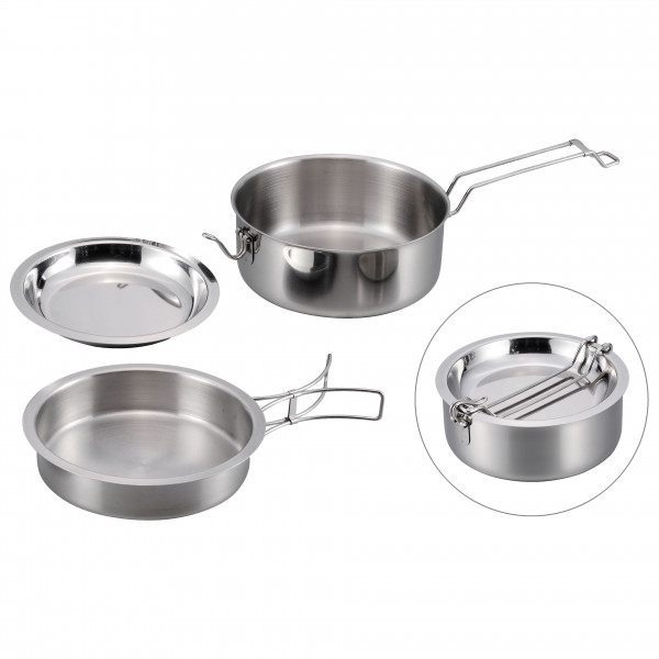 Origin Outdoors - Edelstahlkochset snap-Pack - Kookpot
