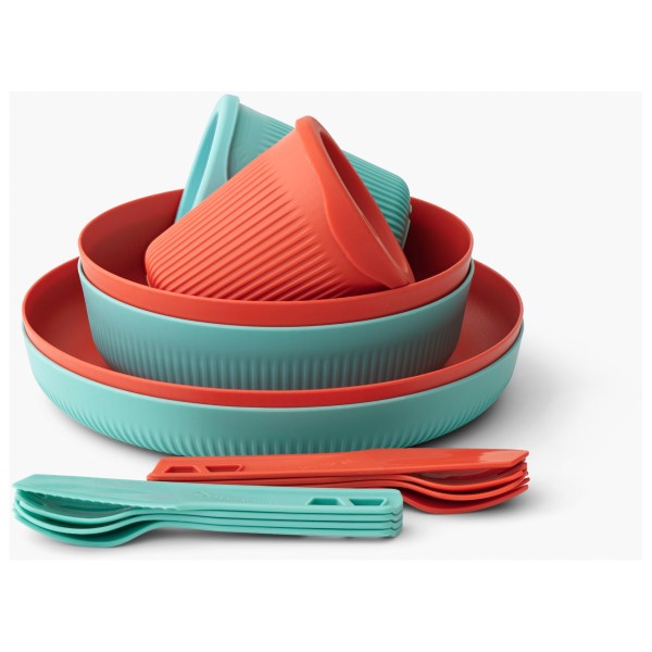 Sea to Summit - Passage Dinnerware Set 2 Person (14 Piece) - Porslinsset