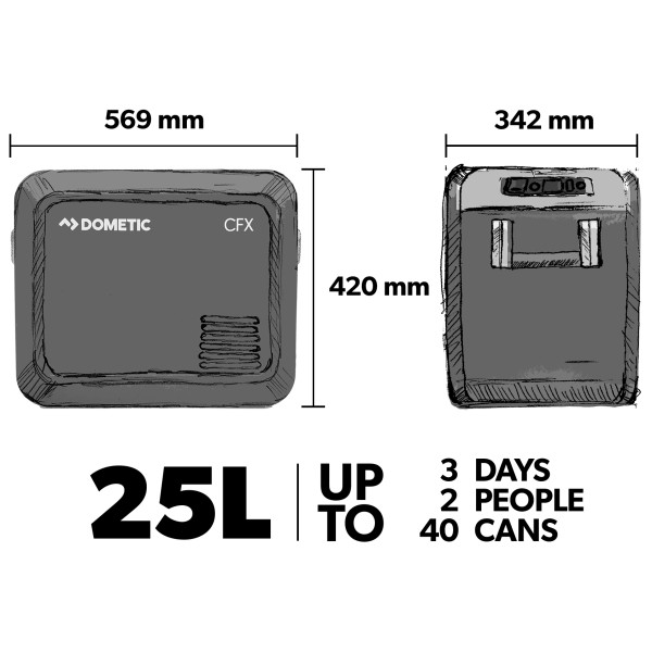 Dometic - CFX3 25 - Glacière