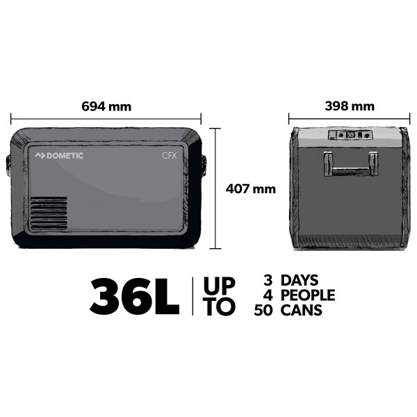 Dometic - CFX3 35 - Nevera