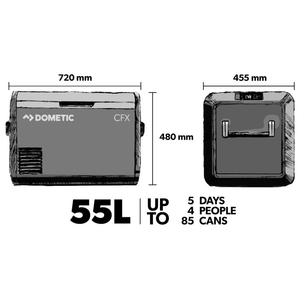 Dometic - CFX3 55 - Køleboks