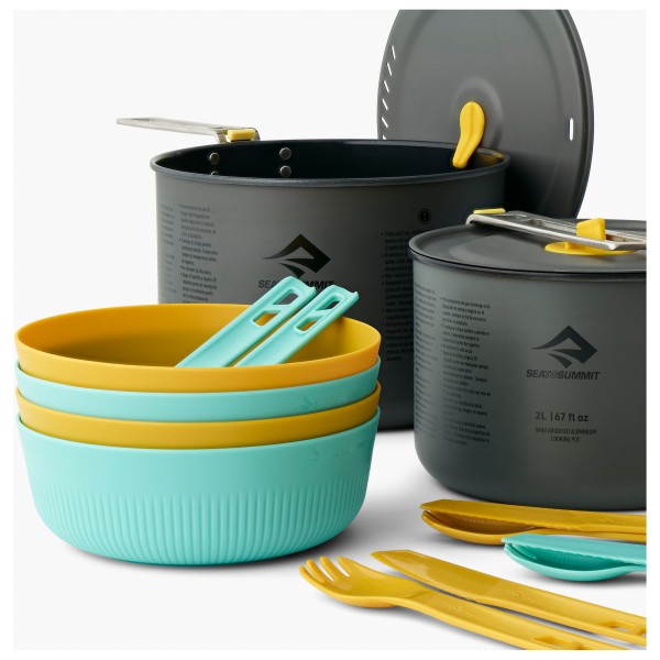 Sea to Summit - Frontier UL Two Pot Cook Set (14 Pieces) - Set cucina