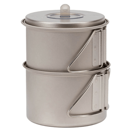 Snow Peak - Titanium Mini Solo Combo 2.0 - Pot