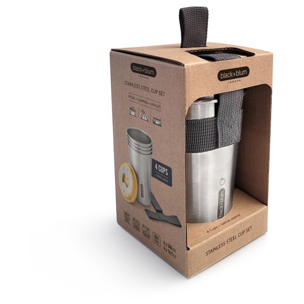black+blum - Stainless Steel Mug Set - Bägare