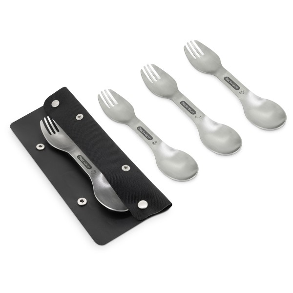 black+blum - Stainless Steel Spoon and Fork Set - Juego de cubiertos