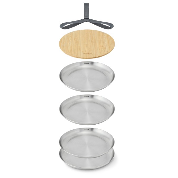 black+blum - Stainless Steel Plate Set - Tallerken