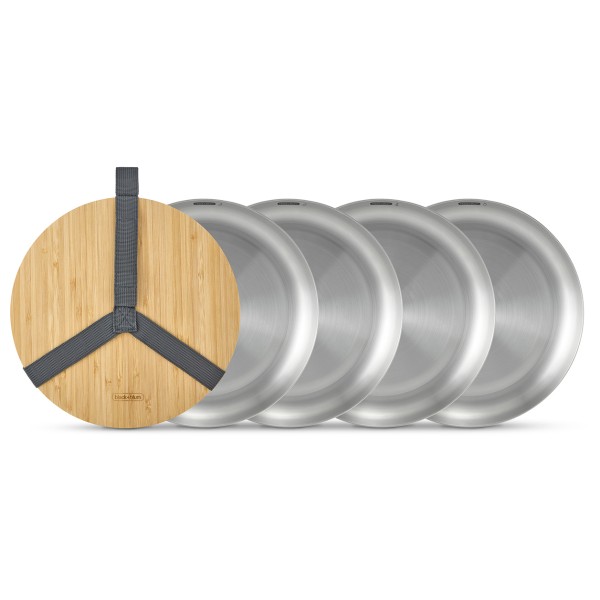 black+blum - Stainless Steel Plate Set - Tallerken