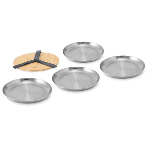 black+blum - Stainless Steel Plate Set - Tallerken