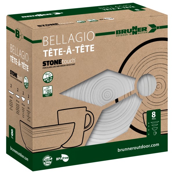 Brunner - Set Tête-À-Tête - Geschirr-Set
