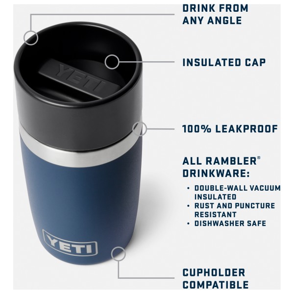 Yeti Coolers - Rambler 8 Travel Bottle - Botella térmica