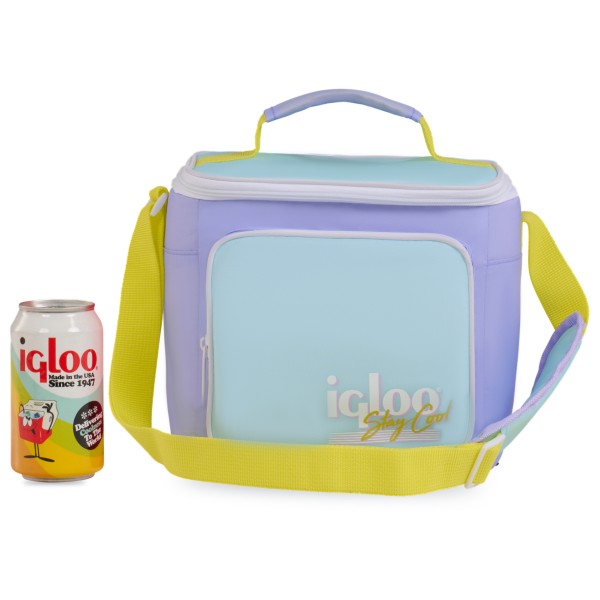 IGLOO - Retro Square Lunch 9 MC Softside - Kylmälaukku