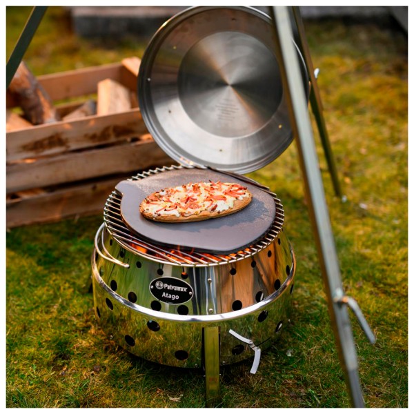 Petromax - Atago Pizzastein - Roasting spit