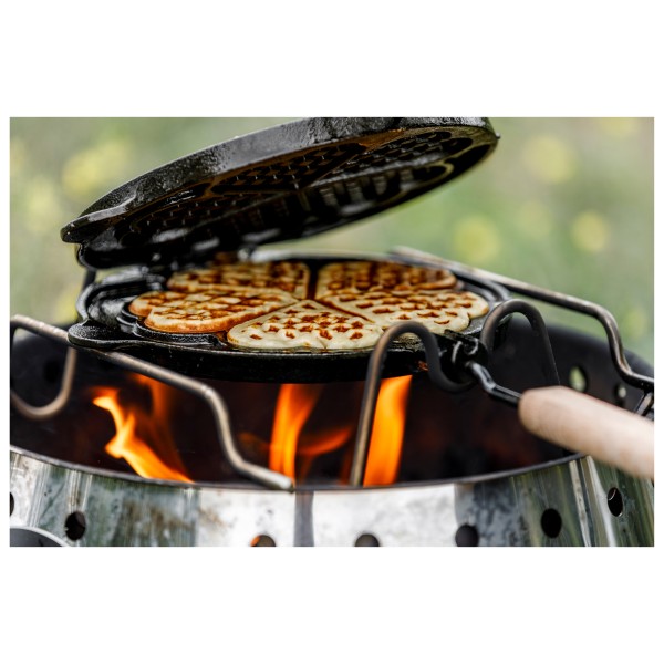 Petromax - Wende-Waffeleisen - Grillspieß