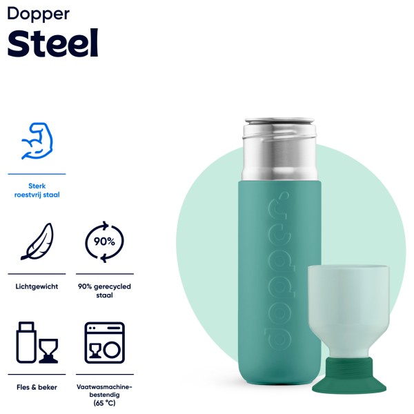Dopper - Dopper Steel - Drinkfles