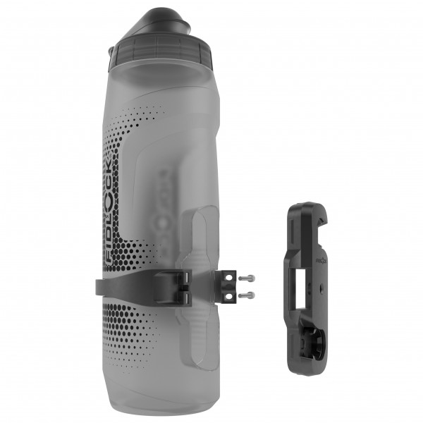 BBB Cycling - Set Borraccia 550ml + Portabottiglia DualCage - Universale, Leggero, Senza BPA, Per Bici