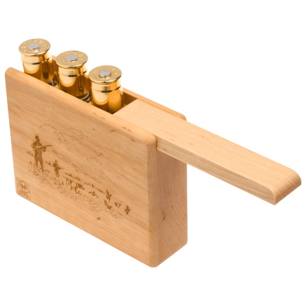 ØYO - Lerka Wooden Schnapps Box - Lommelærke