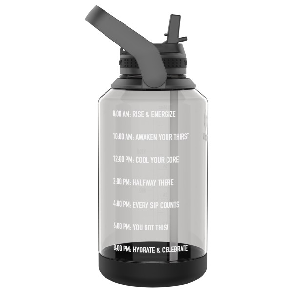 Takeya - Tritan Motivational Straw Bottle 1900 ml - Drickflaska