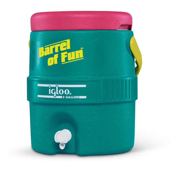 IGLOO - Retro 2 Gallon Barrel Of Fun - Vandbeholdere
