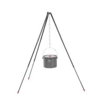 Robens - Telescopic Aluminum Tripod - Kookstel voor droge brandstof