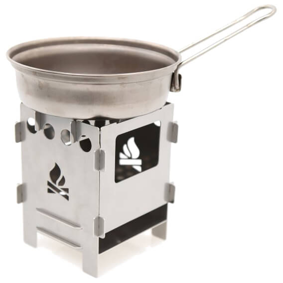 Bushcraft Essentials - Bushbox - Kookstel voor droge brandstof