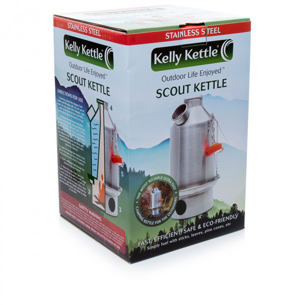 Kelly Kettle - Scout Kettle - Kookstel voor droge brandstof